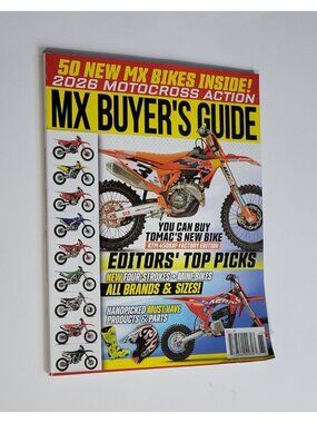 2026 Motocross Action MX Buyers Guide Magazine